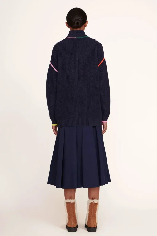 HAMPTON SWEATER  NAVY MULTI