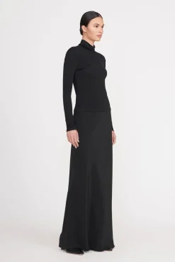 HELVIN TOP  BLACK