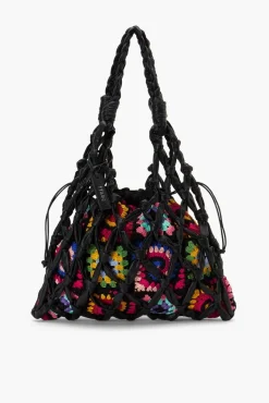 HITCH SHOULDER BAG  BLACK