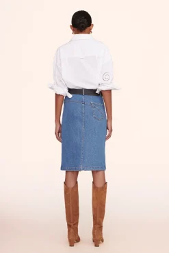 HUDSON SKIRT  MEDIUM WASH