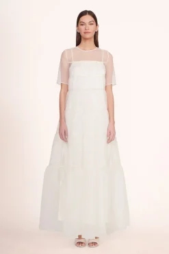 HYACINTH DRESS  WHITE