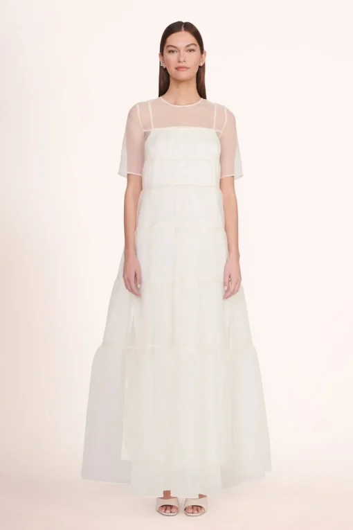 HYACINTH DRESS  WHITE
