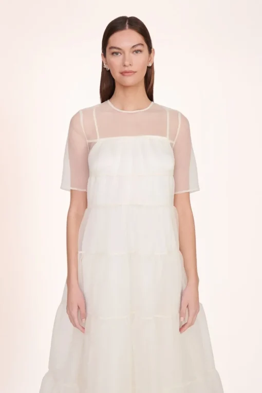 HYACINTH DRESS  WHITE