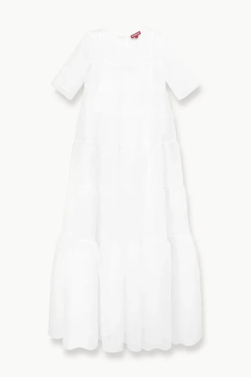 HYACINTH DRESS  WHITE
