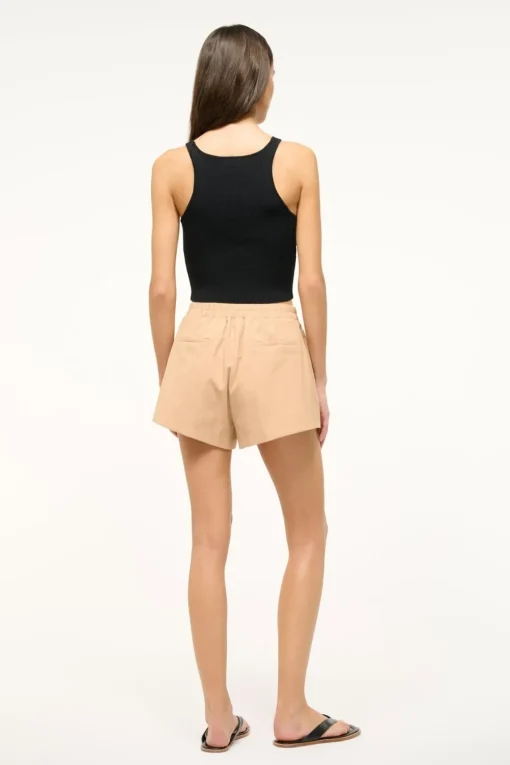 IBISCO CROPPED TANK  BLACK