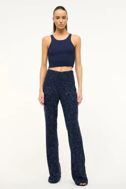 IBISCO CROPPED TANK  NAVY