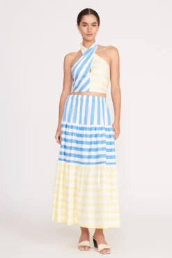 IDALINO SKIRT  BUTTERCUP SEASHORE STRIPE