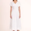 JACKSON DRESS  WHITE