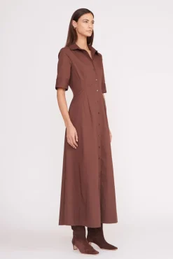 JOAN MAXI DRESS  MAHOGANY