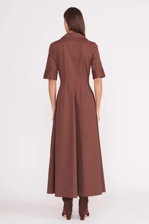 JOAN MAXI DRESS  MAHOGANY