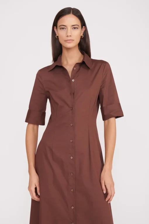 JOAN MAXI DRESS  MAHOGANY