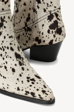JUNE BOOT BLACK WHITE HAIRCALF