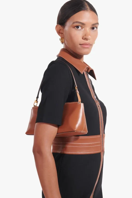 KAIA SHOULDER BAG  TAN