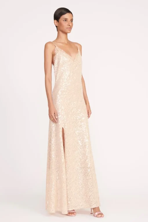 KEZIA DRESS  BEIGE