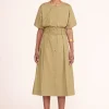 KINGSLEY SKIRT  KHAKI