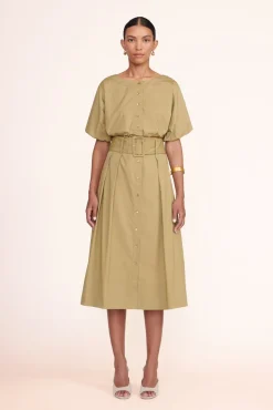 KINGSLEY SKIRT  KHAKI