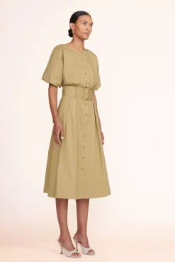 KINGSLEY SKIRT  KHAKI