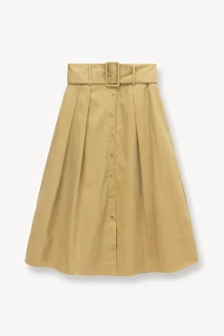 KINGSLEY SKIRT  KHAKI