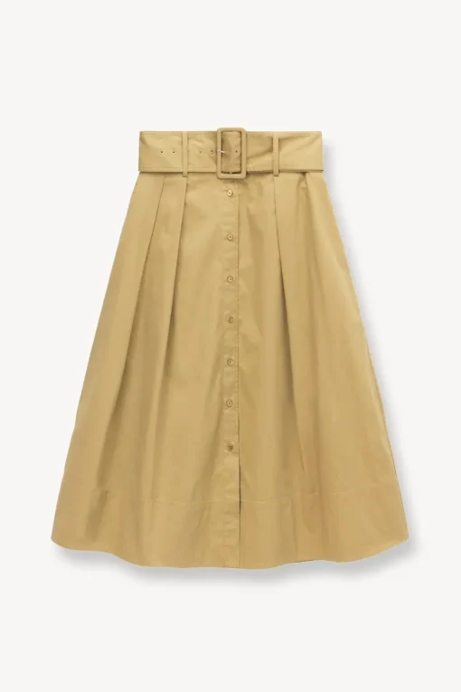 KINGSLEY SKIRT  KHAKI