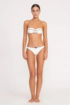 KIT BIKINI BOTTOM  IVORY BLACK