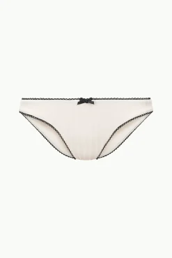 KIT BIKINI BOTTOM  IVORY BLACK