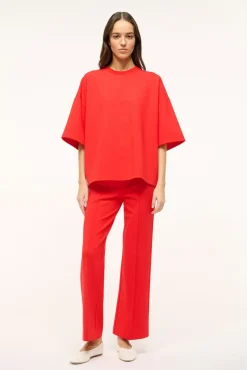 KNACK PANT  RED ROSE