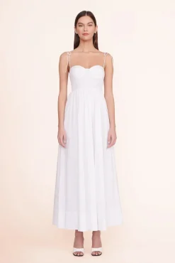 LANDRY DRESS  WHITE
