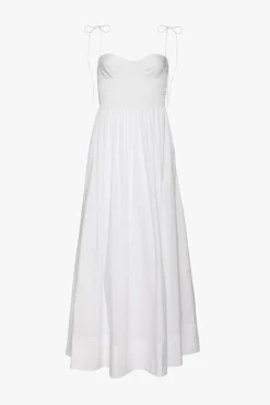 LANDRY DRESS  WHITE