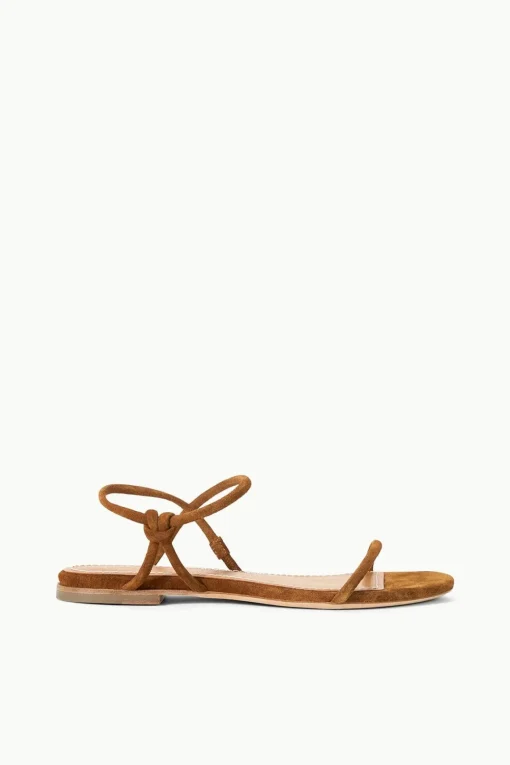LAUREL SANDAL  TAN SUEDE