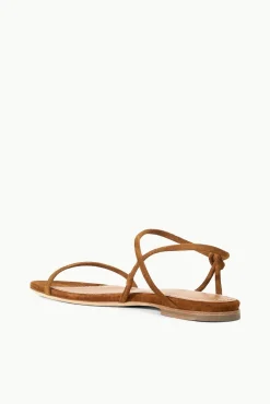 LAUREL SANDAL  TAN SUEDE
