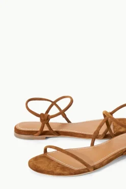 LAUREL SANDAL  TAN SUEDE