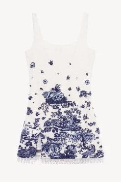 LE SABLE DRESS  BLUE TOILE