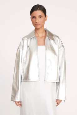 LENNOX JACKET  SILVER