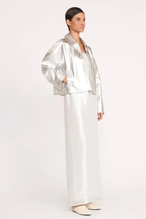 LENNOX JACKET  SILVER