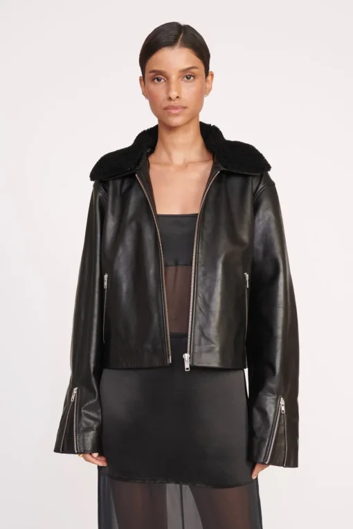 LENORA JACKET  BLACK