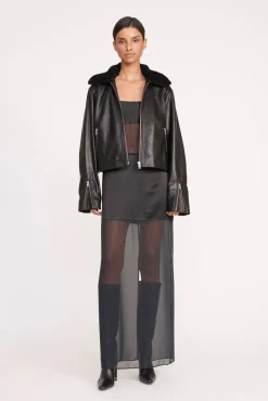 LENORA JACKET  BLACK