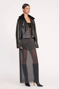 LENORA JACKET  BLACK