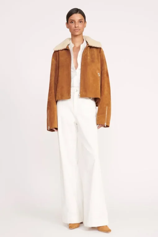 LENORA JACKET  TAN