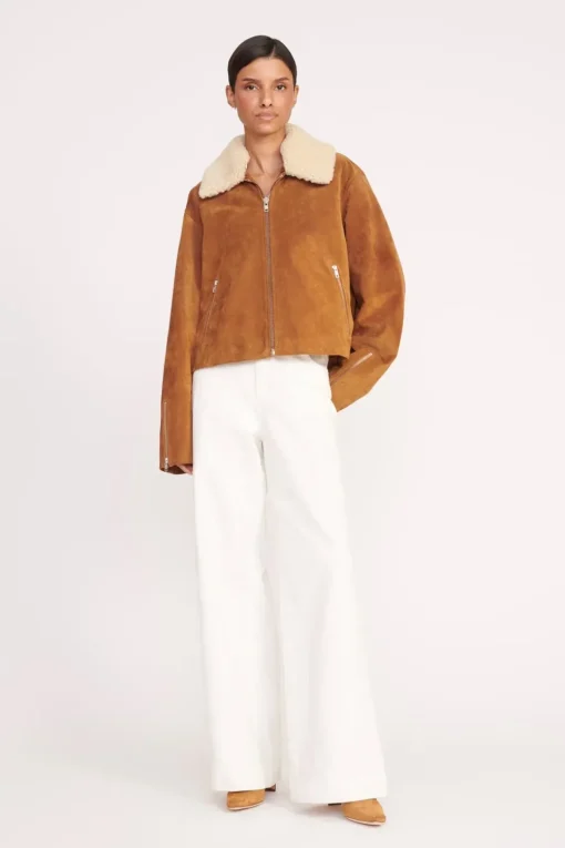 LENORA JACKET  TAN
