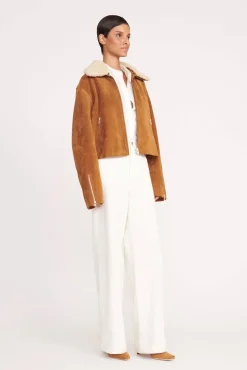 LENORA JACKET  TAN