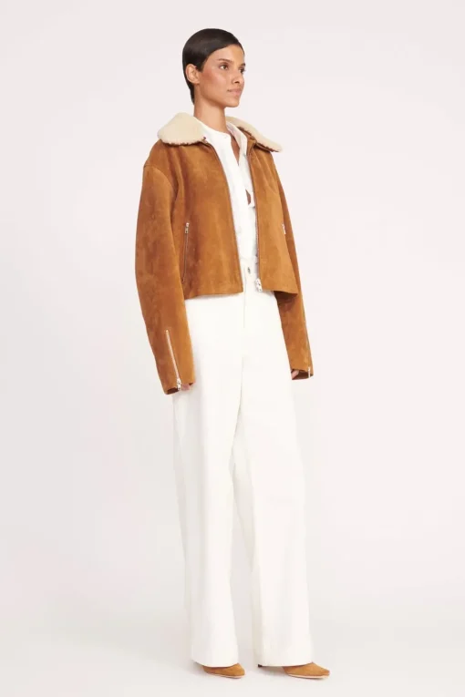 LENORA JACKET  TAN