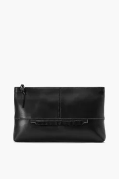 LEO CLUTCH  BLACK