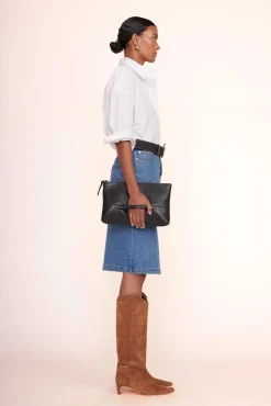 LEO CLUTCH  BLACK