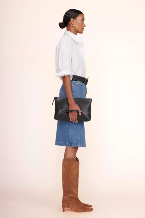 LEO CLUTCH  BLACK