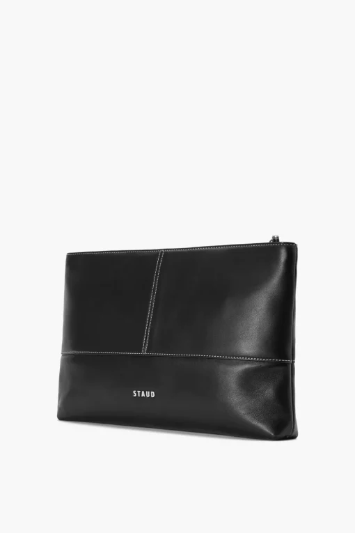 LEO CLUTCH  BLACK
