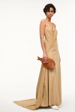 LEONARDO DRESS  FAWN