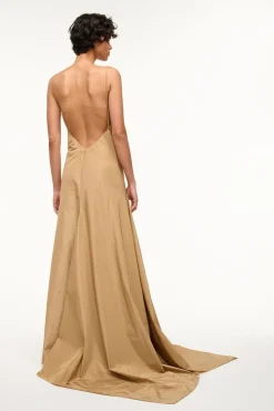 LEONARDO DRESS  FAWN