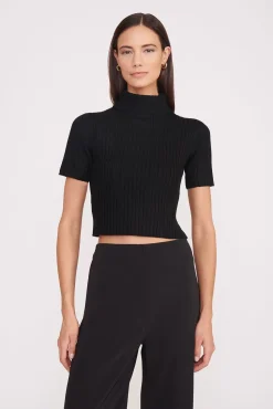 LILOU SWEATER  BLACK