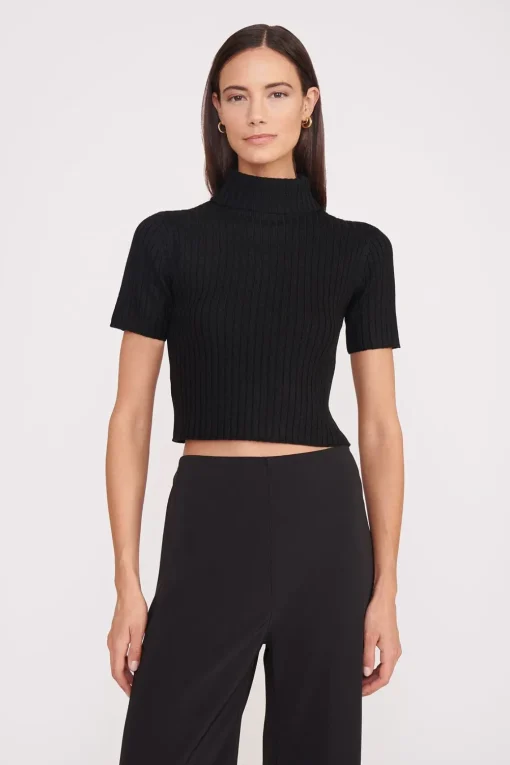 LILOU SWEATER  BLACK