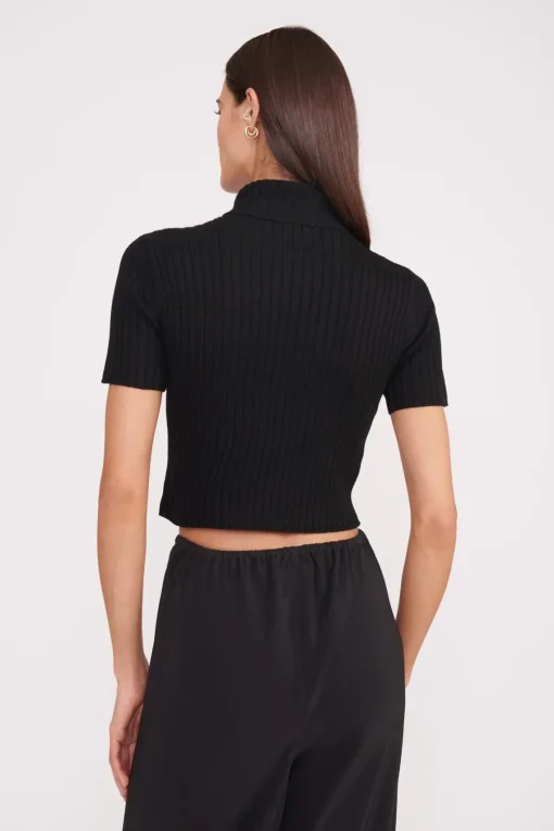 LILOU SWEATER  BLACK